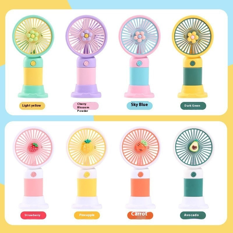Rechargeable Handheld Desktop Portable Little Fan USB Electric Fan
