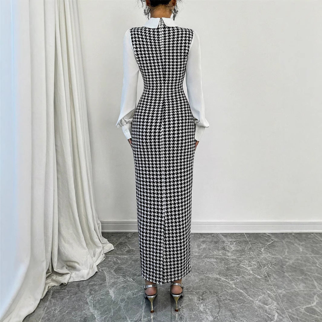 Fashion Fake Two Pieces Women's Dress