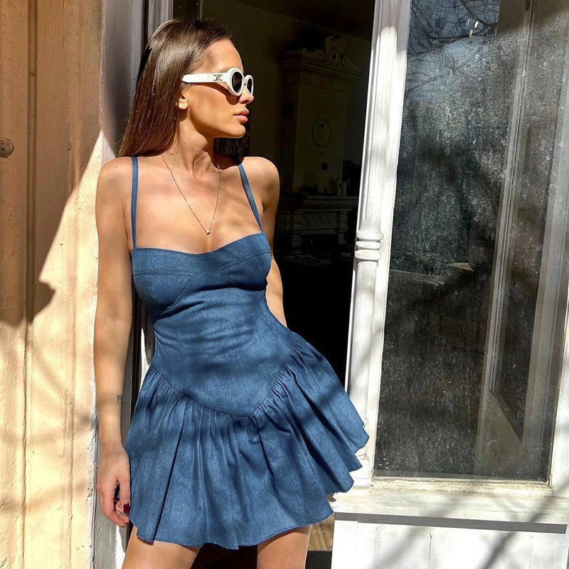 Sexy Hip-wrapped Ins Temperament Hot Girl Dress