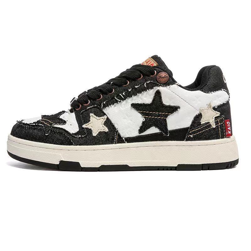 Men's And Women's Fashion All-match Low-top Platform Running Shoes