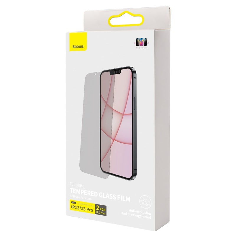 All Glass Privacy Tempered Film For IP 5.4 Inch Model