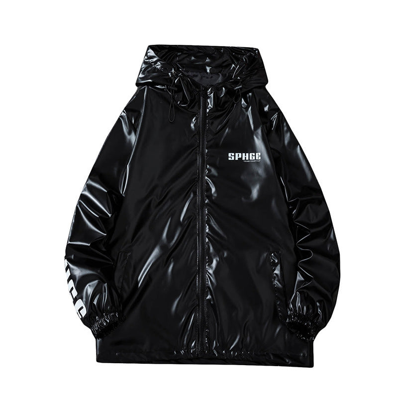 Men's Hooded Jacket Korean-style Slim-fit Casual Jacket