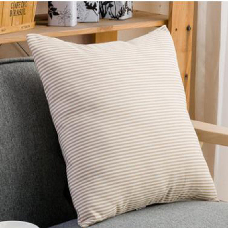 New Nordic Plaid Pillowcase Without Core