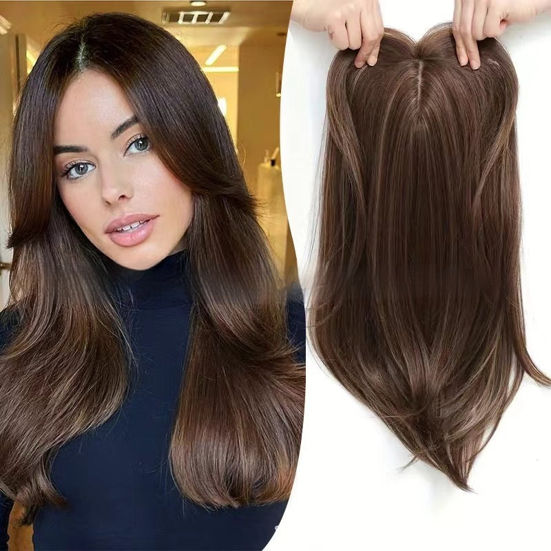 Amazon Foreign Trade Top Hair Supplementing Piece Women