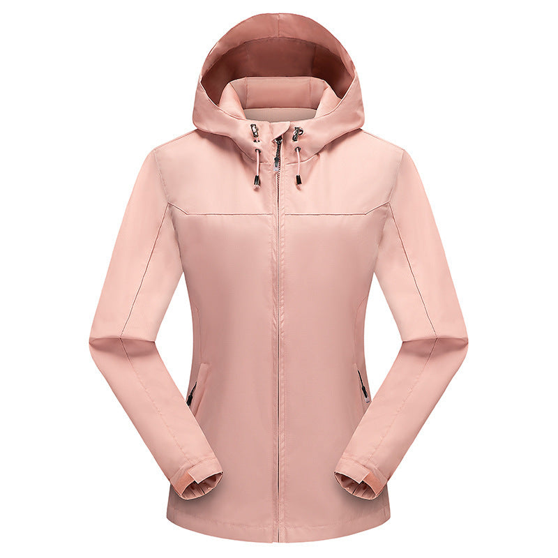 Four seasons mountaineering suit single layer jacket