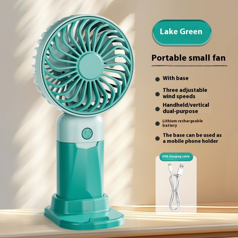 Rechargeable Handheld Desktop Portable Little Fan USB Electric Fan