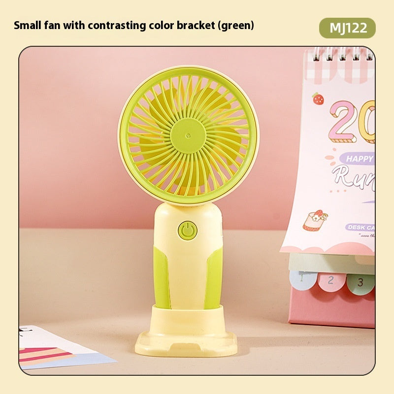 Rechargeable Handheld Desktop Portable Little Fan USB Electric Fan