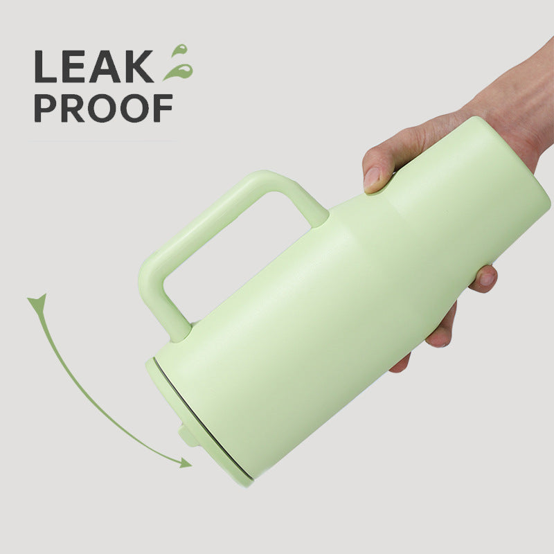 Leak Proof Foldable Straw Double Layered Ice Cream Cup