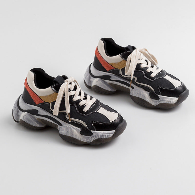 Casual Handsome Sneakers With Cross Straps