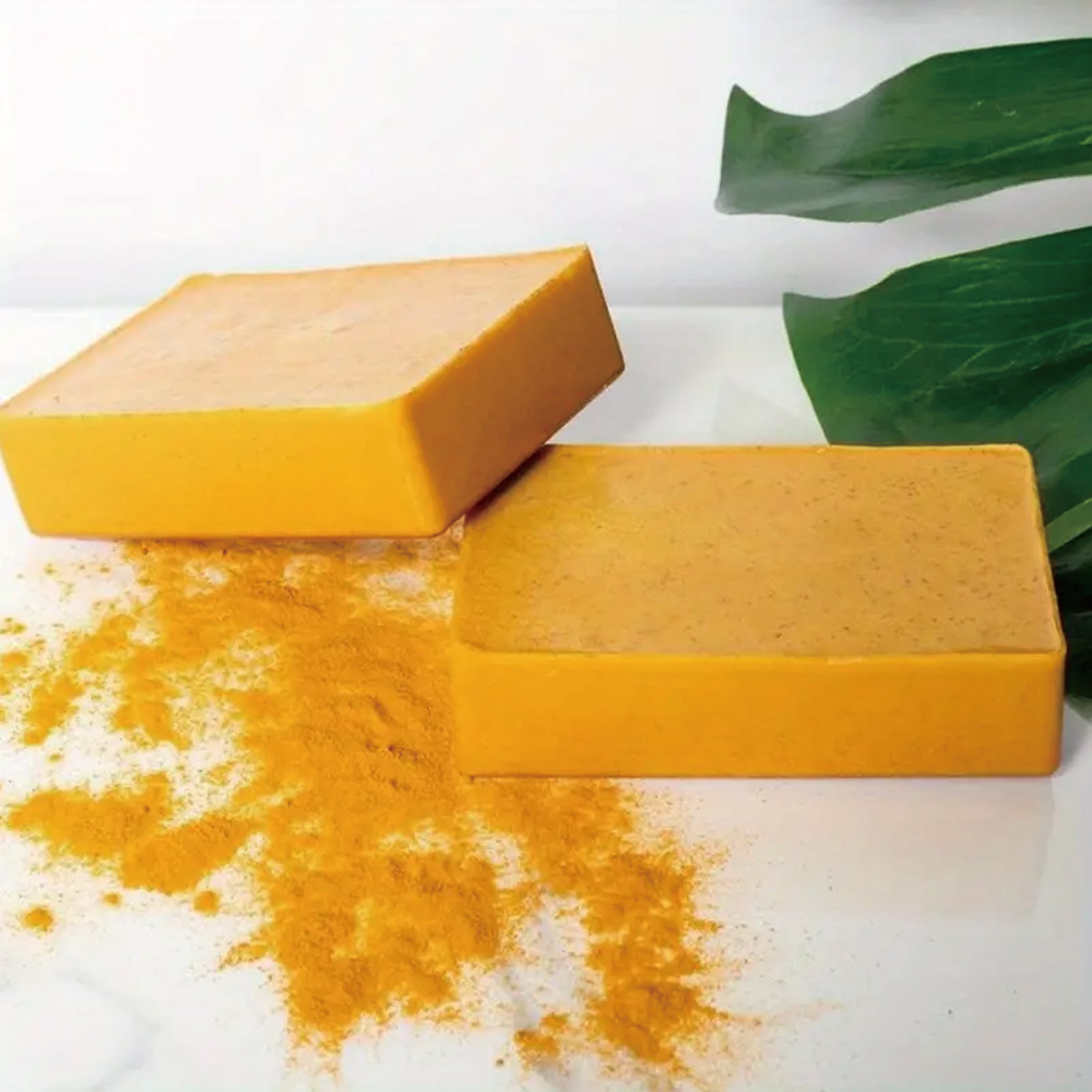 Turmeric And Citric Acid Handmade Cold Soap
