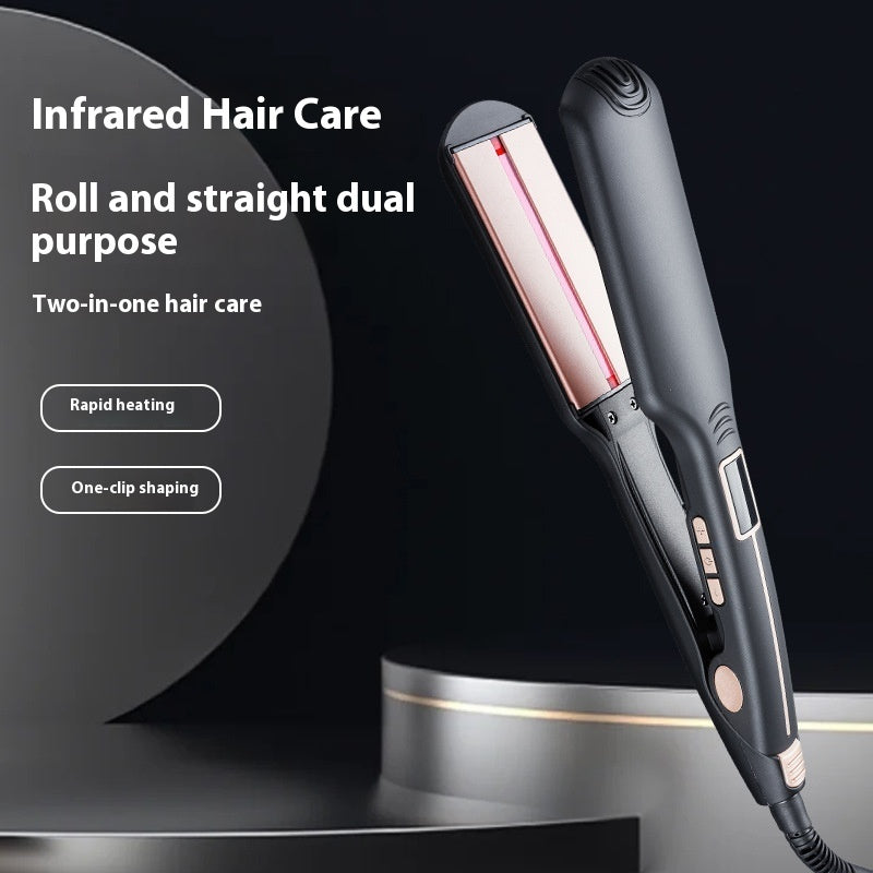 Infrared Straight Hair Curls Dual-purpose Hair Straighter