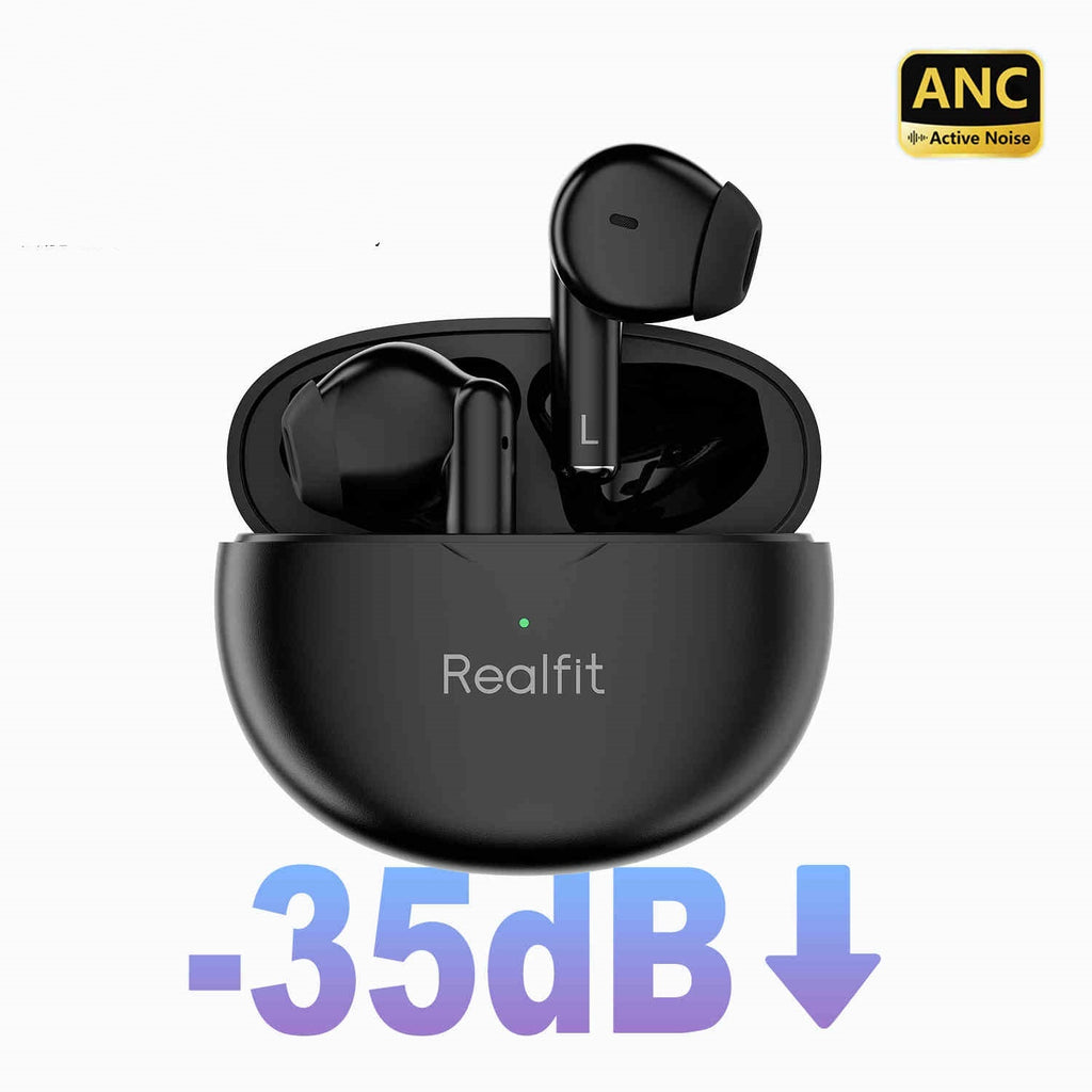 True Wireless Bluetooth Headset ANC Active Noise Reduction Game Dual Mode