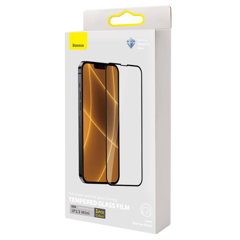 0.4mm Full Screen Full Glass Corning Tempered Film For IP 5.4 Inch