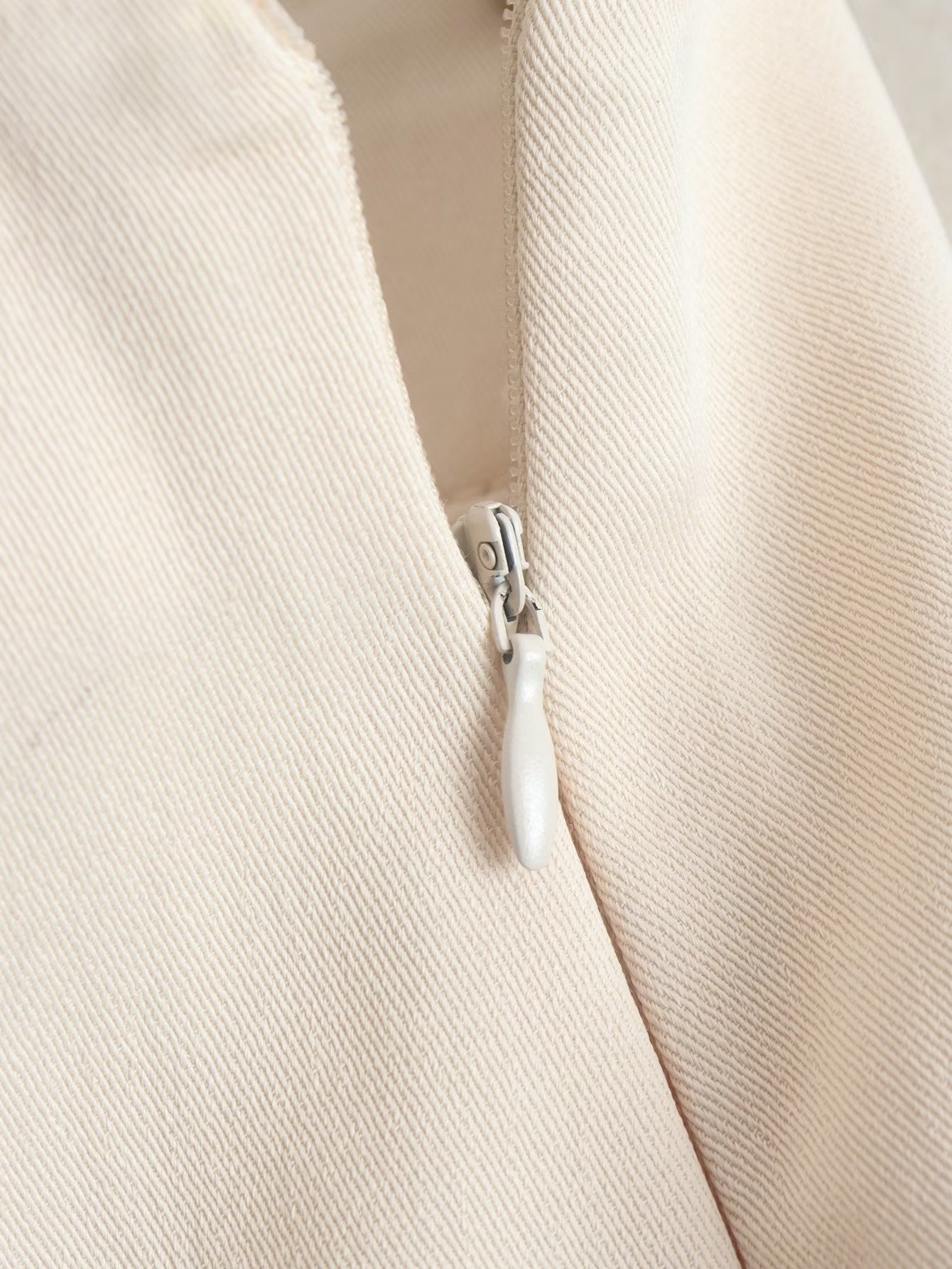 New Tricolor Split Design Textured Culottes