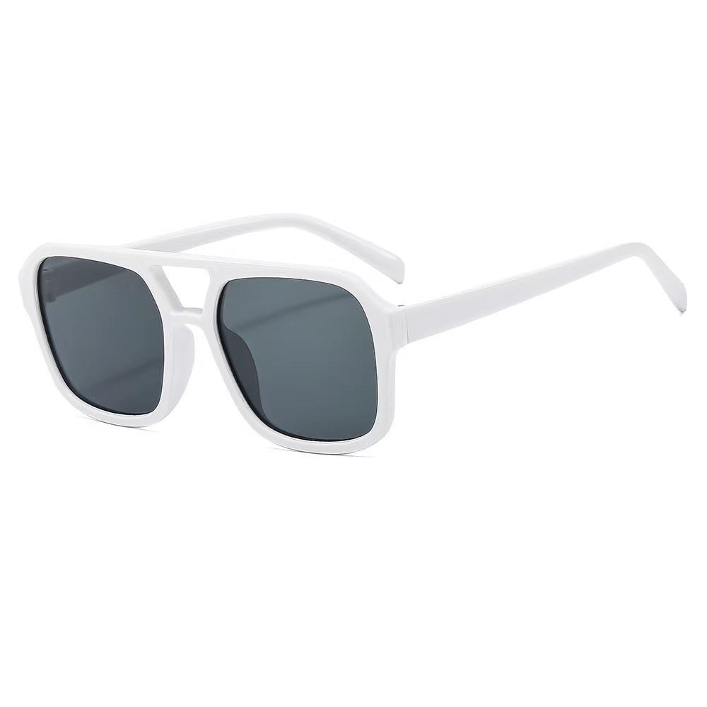 Personalized Retro UV-proof Double Beam Sunglasses