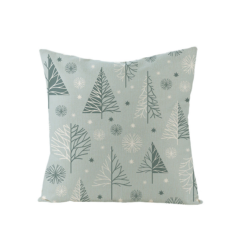 Cartoon Digital Printing Christmas Pillowcase