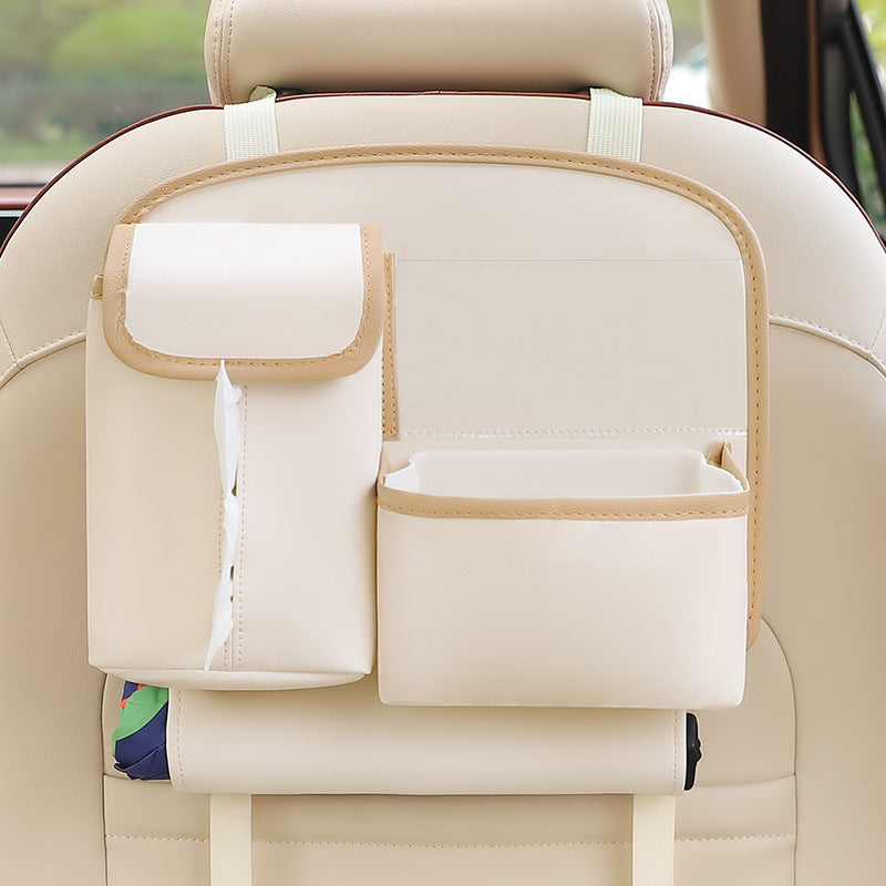 Multifunctional Car Storage Bag Cute Cartoon Rear Seat Back-mounted Storage Bag