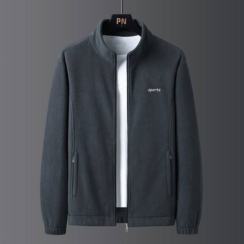 Fashion Men's Casual Plus Velvet Padded Jacket
