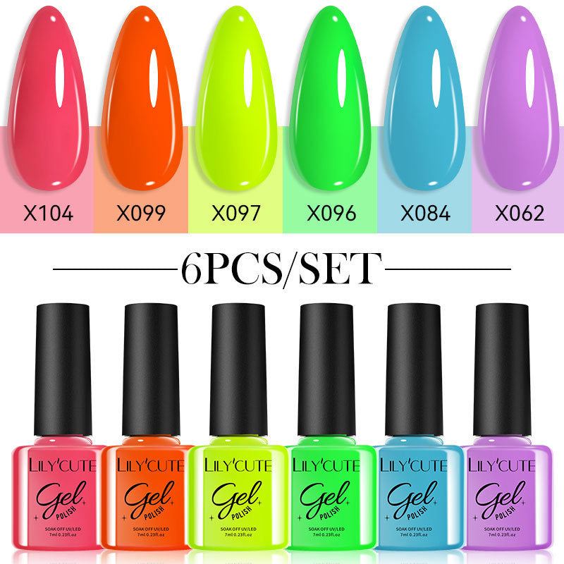Solid Color UV Polish Glitter Suit UV Polish