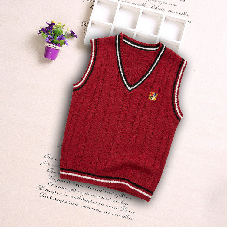 College Middle School Boys And Girls Sweater