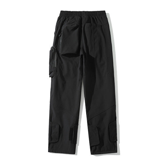 Trendy Men's Multi-pocket Trousers Men's Loose
