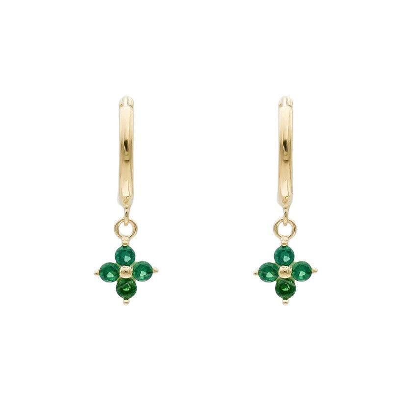 Mei Amethyst Wedding Pendant Geometric Flower Fashion Ornament Women