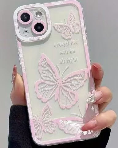 Oil Painting Flowers Phone Case Transparent