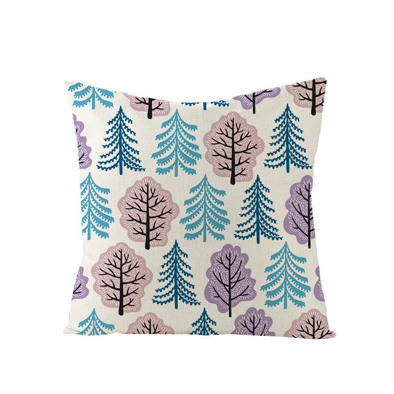 Cartoon Digital Printing Christmas Pillowcase