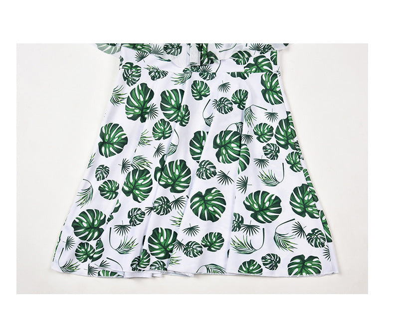 Fashion Personalized Women's Fresh Printed Swimsuit