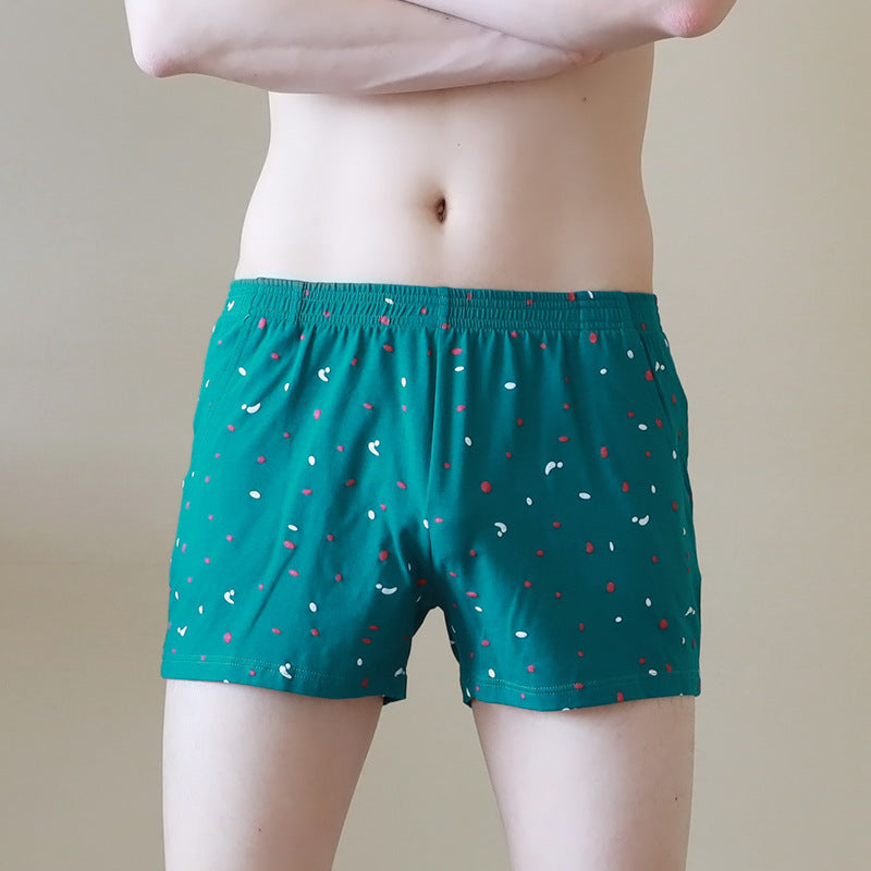 Men's Home Pajama Pants Boxer Breathable Plus Size Shorts