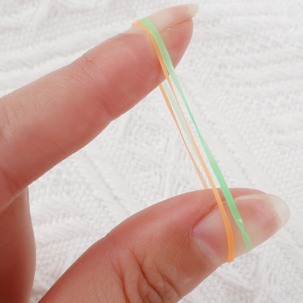 1000 PC Scontinuous Disposable Rubber Bands For Children