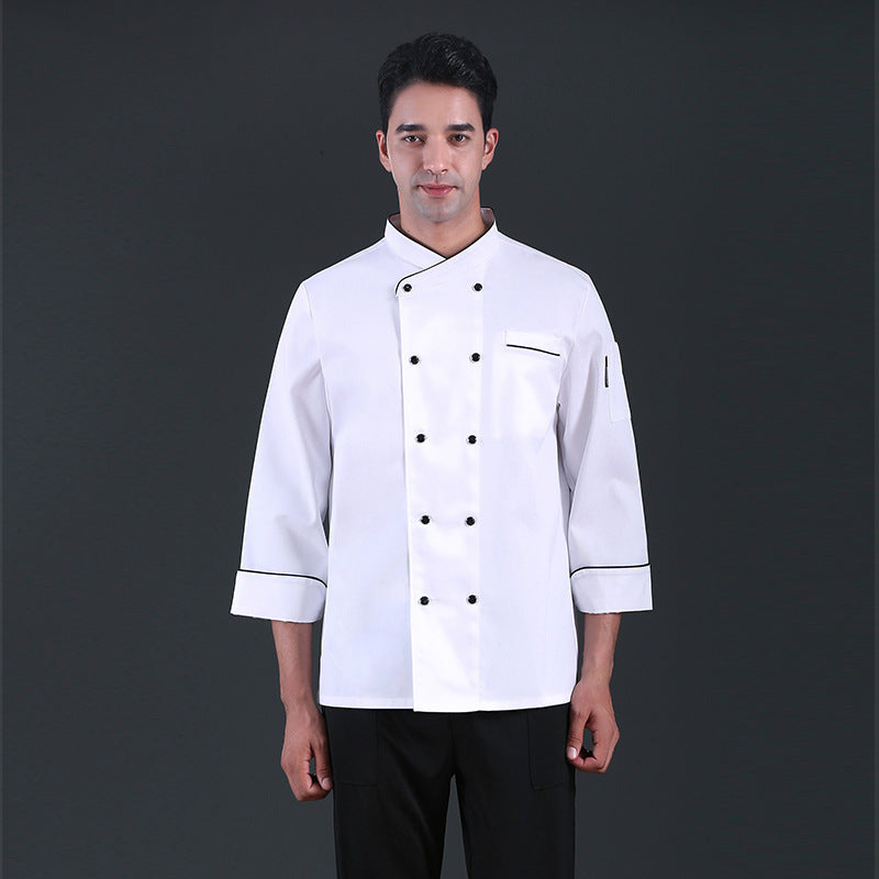 Chef Uniform Short Sleeve Western Food Catering High-end Hotel