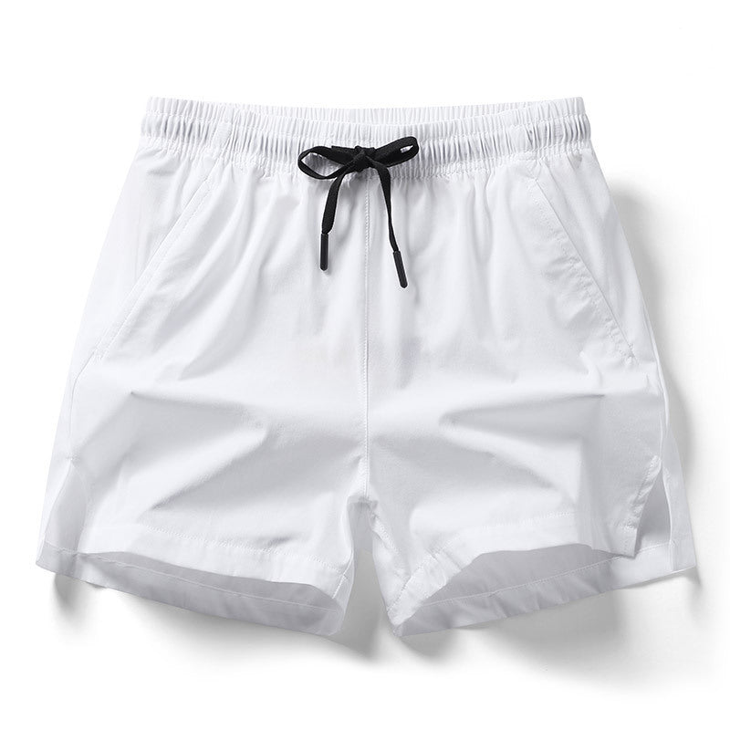 Sports Shorts Slit Women's Ice Silk Leisure Stretch