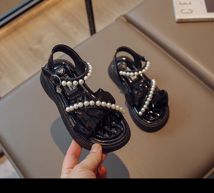 Fashion Toe Flat Princess Shoes Little Girl