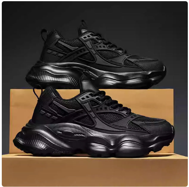Men's Sports And Leisure Shoes Made Of Genuine Leather