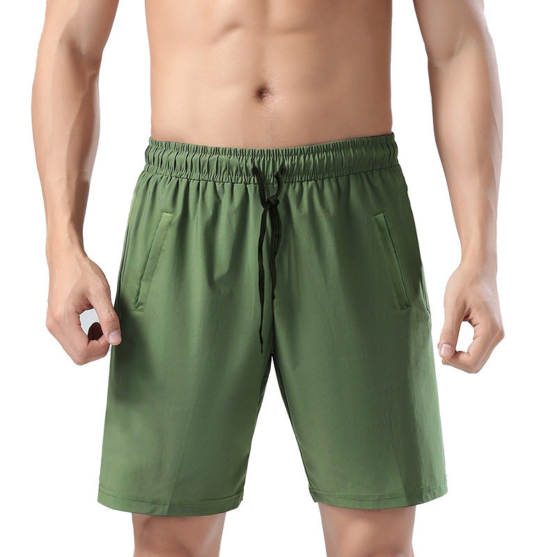 Men's Breathable Training Cool Pants Cropped Pants