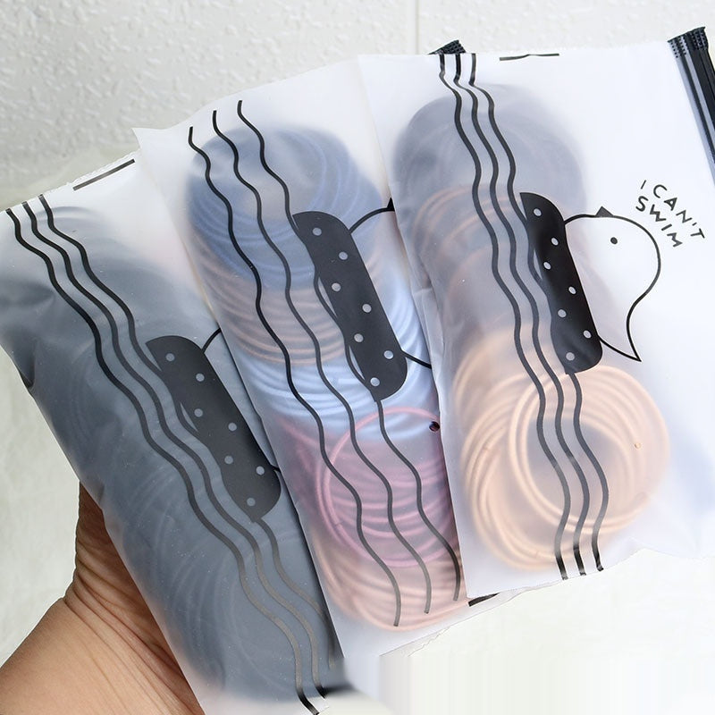Female Morandi Simple Rubber Band Hair Rope