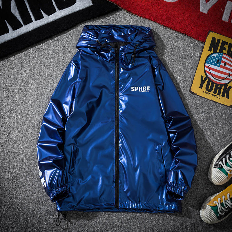 Men's Hooded Jacket Korean-style Slim-fit Casual Jacket