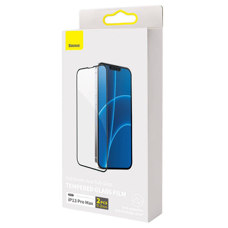 0.3mm Full Screen Full Glass Tempered Film For IP 5.4 Inch Model