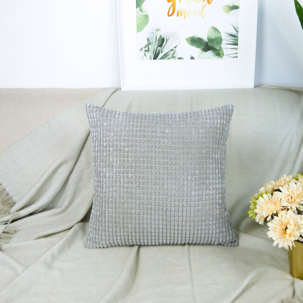 Corn Kernels Pillowcase Nordic Ins Style Solid Color Home Without Core