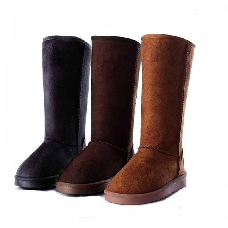 European And American Women's High Top Snow Boots