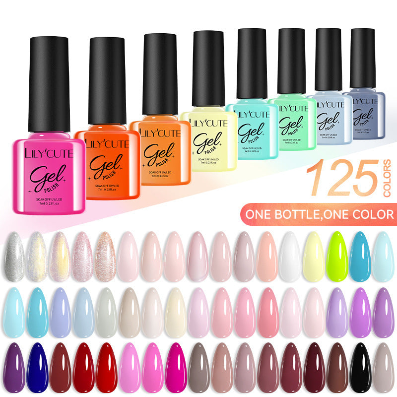 Solid Color UV Polish Glitter Suit UV Polish