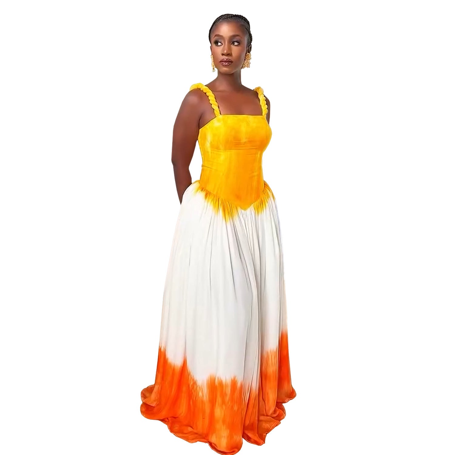Women's Wear Loose Sling Seaside Atmosphere Dress