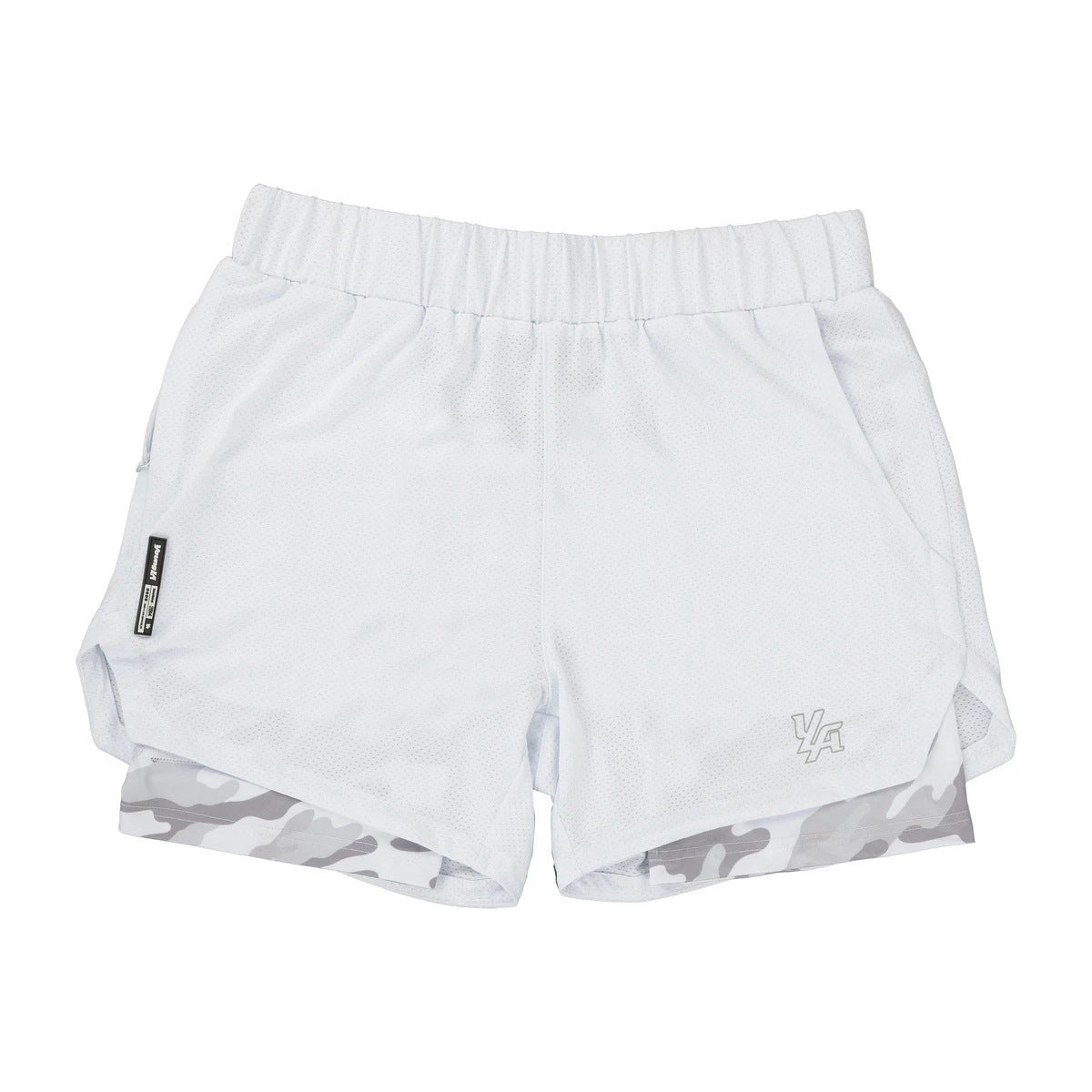 Men's Muscle Fitness Sports Running Training Double Breathable Shorts