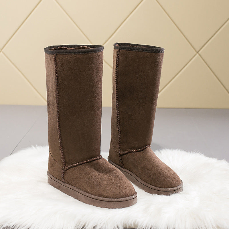 European And American Women's High Top Snow Boots