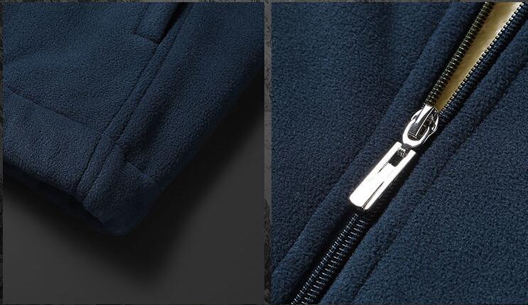 Fashion Men's Casual Plus Velvet Padded Jacket