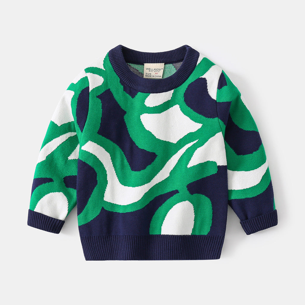 Fashion Children's Top Casual Style Long Sleeves