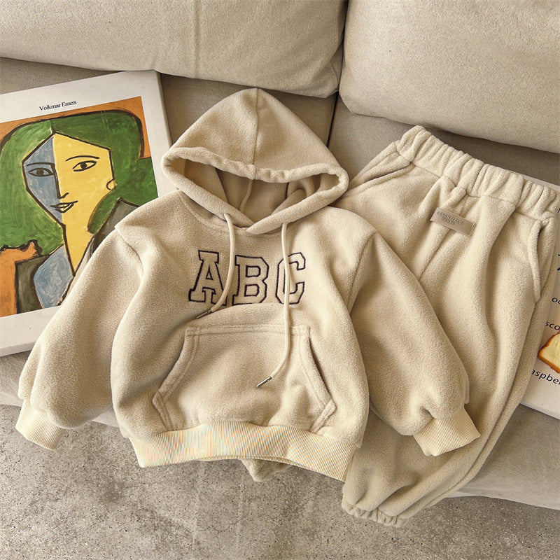Fashion Individuality Fleece Children's Suit Lining