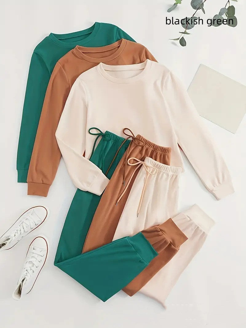 Men's Casual Sweatshirt Autumn And Winter Round Neck
