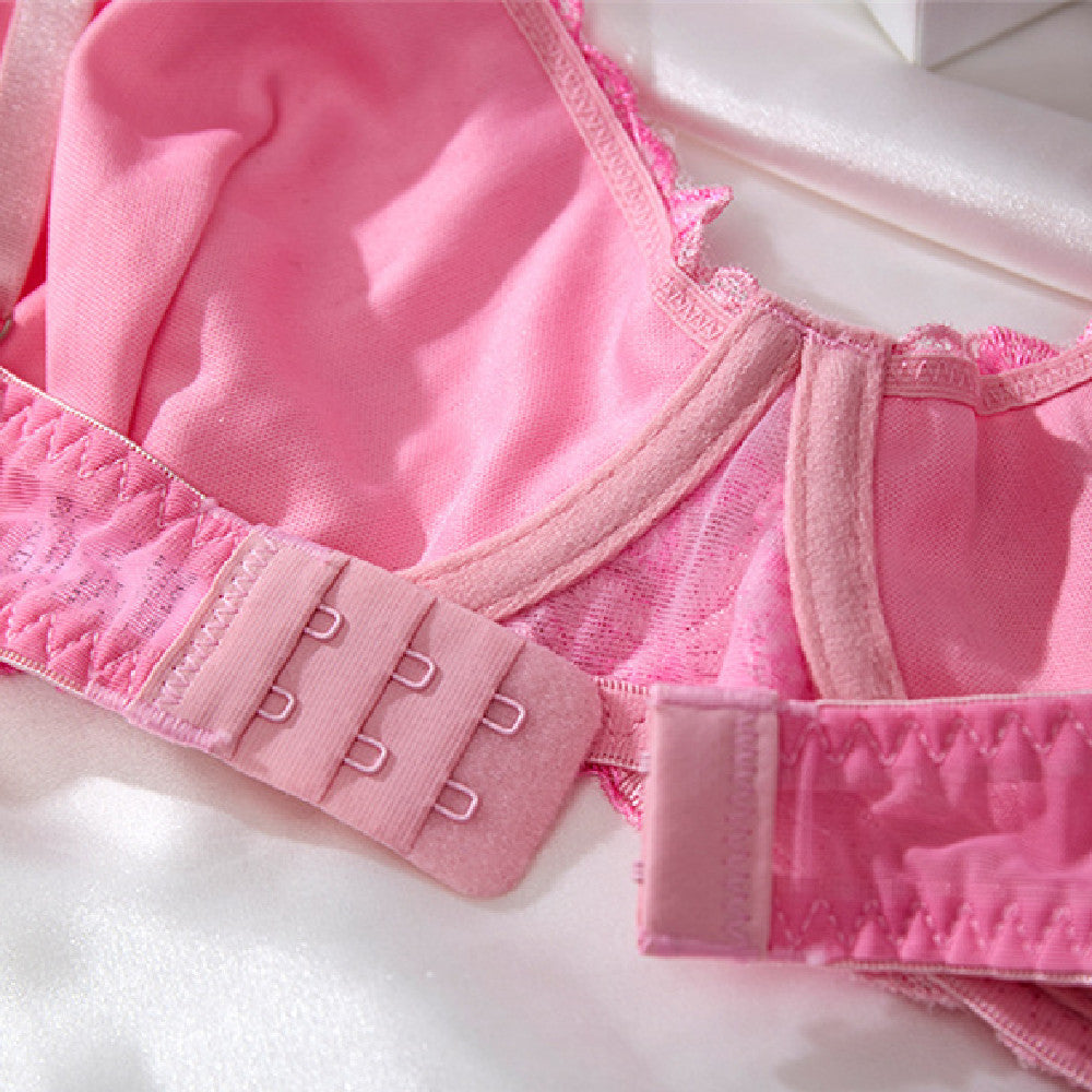 Fashion Personalized Embroidered Lace Underwear Suit